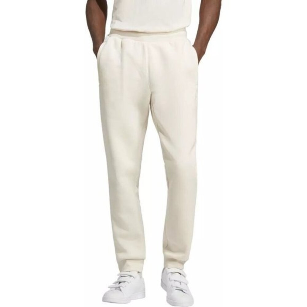 Adidas Originals Essentials Fleece Trefoil Wonder White Joggers IA4836 2XL New